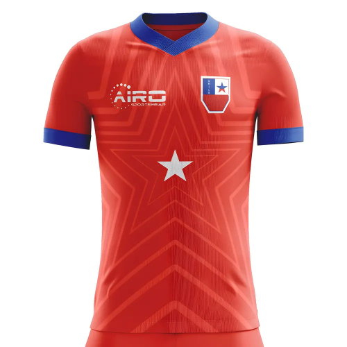 2025-2026 Chile Home Concept Football Shirt (Kids)