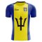 2023-2024 Barbados Home Concept Football Shirt - Womens