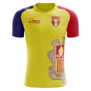 2020-2021 Andorra Home Concept Football Shirt (Kids)