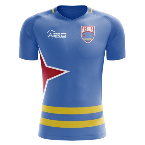 2024-2025 Aruba Home Concept Football Shirt - Kids (Long Sleeve)