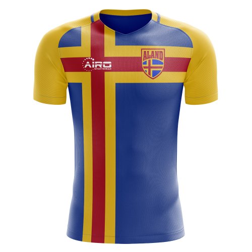 2025-2026 Aland Islands Home Concept Football Shirt - Womens