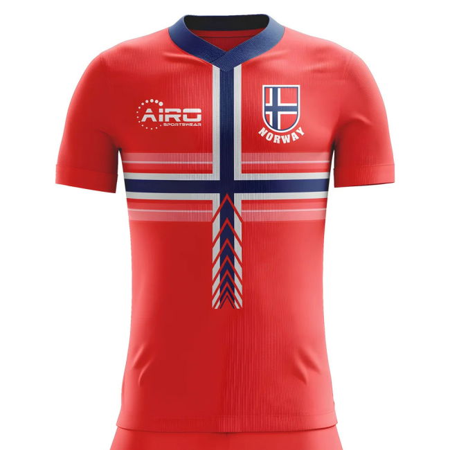 2025-2026 Norway Home Concept Football Shirt (Kids)