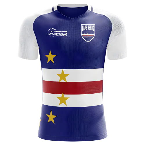 2025-2026 Cape Verde Home Concept Football Shirt - Womens