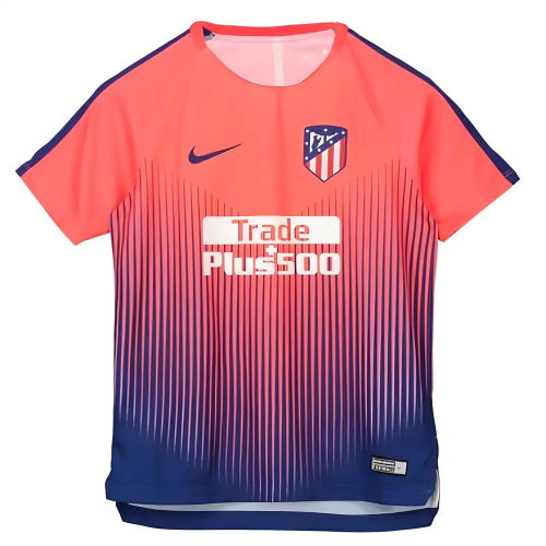 2018-2019 Atletico Madrid Nike Pre-Match Training Shirt (Bright Crimson) - Kids