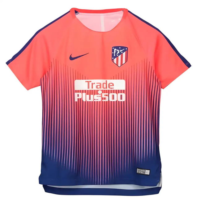 2018-2019 Atletico Madrid Nike Pre-Match Training Shirt (Bright Crimson) - Kids
