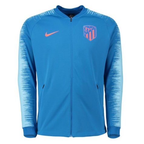 2018-2019 Atletico Madrid Nike Anthem Jacket (Blue)