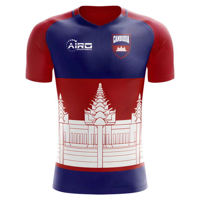 2025-2026 Cambodia Home Concept Football Shirt (Kids)