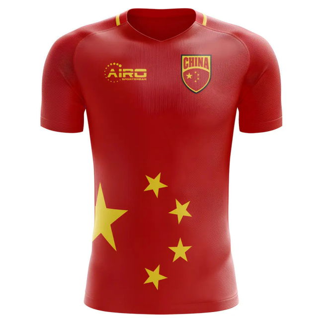 2025-2026 China Home Concept Football Shirt (Kids)