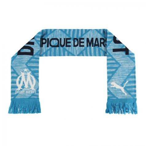2018-2019 Olympique Marseille Puma Fan Scarf (Blue)