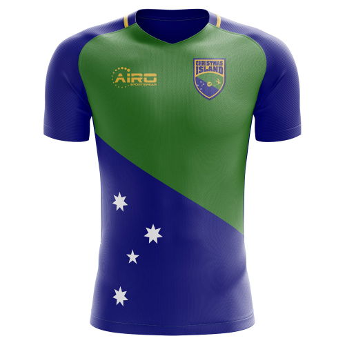 2025-2026 Christmas Islands Home Concept Football Shirt - Womens
