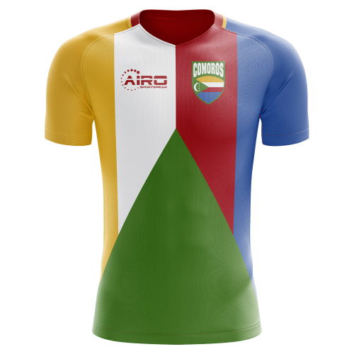 2025-2026 Comoros Home Concept Football Shirt - Womens