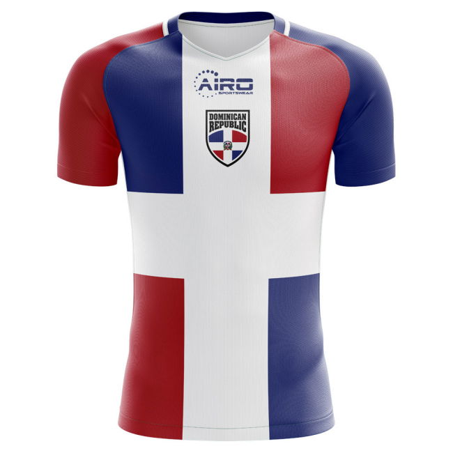 2025-2026 Dominican Republic Home Concept Football Shirt (Kids)