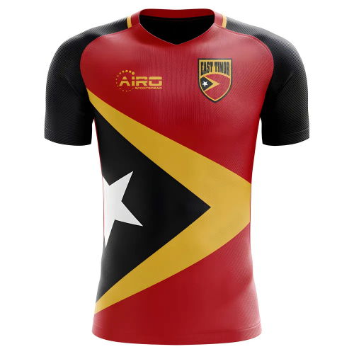 2025-2026 East Timor Home Concept Football Shirt - Womens