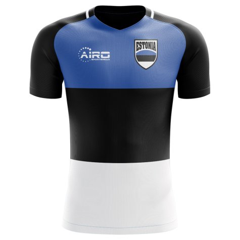 2023-2024 Estonia Home Concept Football Shirt - Kids (Long Sleeve)