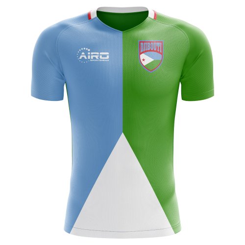 2025-2026 Djibouti Home Concept Football Shirt - Womens