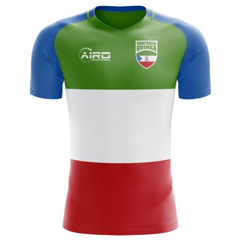 2023-2024 Equatorial Guinea Home Concept Football Shirt - Kids (Long Sleeve)