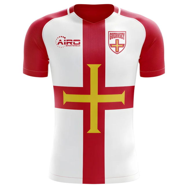 2025-2026 Guernsey Home Concept Football Shirt - Womens