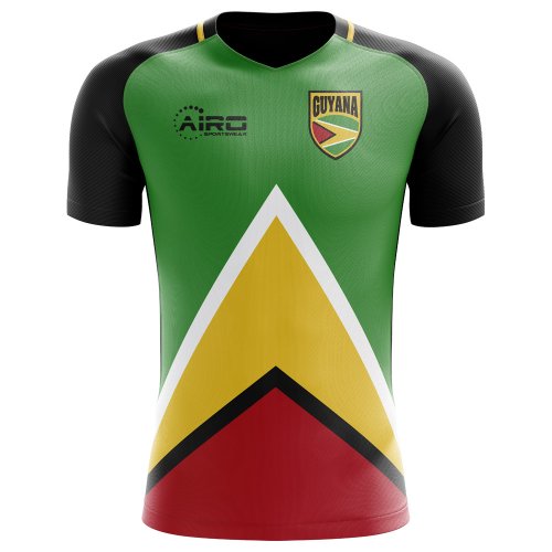 2025-2026 Guyana Home Concept Football Shirt - Womens