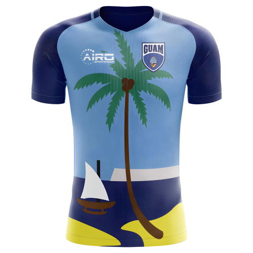 2025-2026 Guam Home Concept Football Shirt - Womens