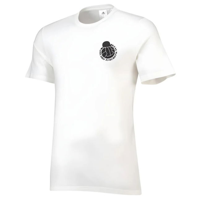2018-2019 Real Madrid Adidas Graphic Tee (White) - Kids