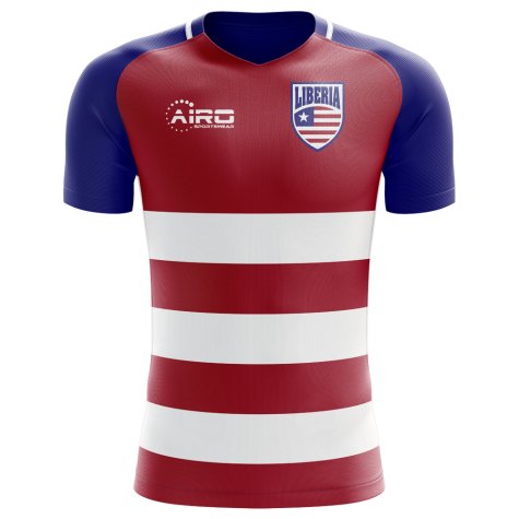 2023-2024 Liberia Home Concept Football Shirt - Adult Long Sleeve