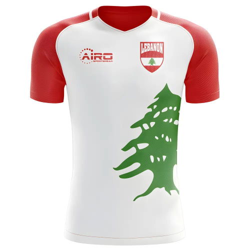 2025-2026 Lebanon Home Concept Football Shirt - Womens