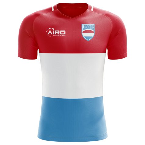 2023-2024 Luxembourg Home Concept Football Shirt - Little Boys