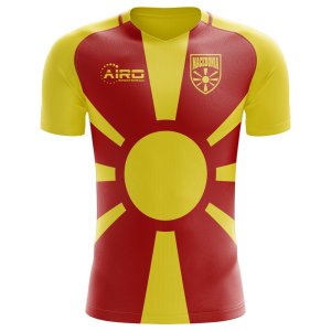 2023-2024 Macedonia Home Concept Football Shirt - Adult Long Sleeve