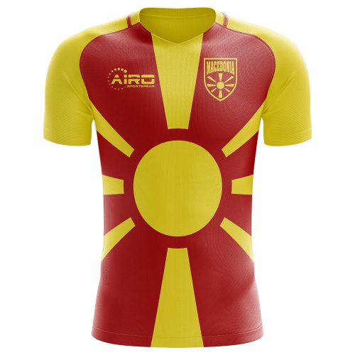 2025-2026 Macedonia Home Concept Football Shirt - Womens