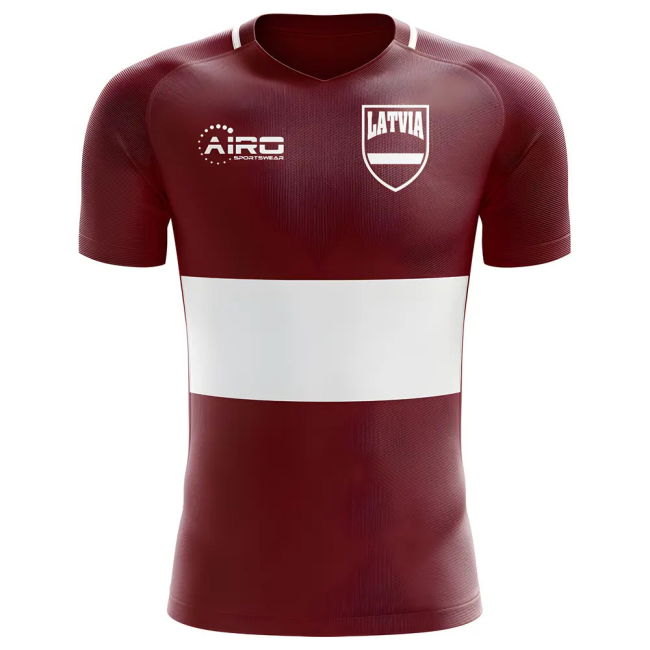 2025-2026 Latvia Home Concept Football Shirt - Baby