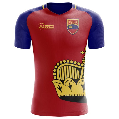 2025-2026 Liechtenstein Home Concept Football Shirt - Womens