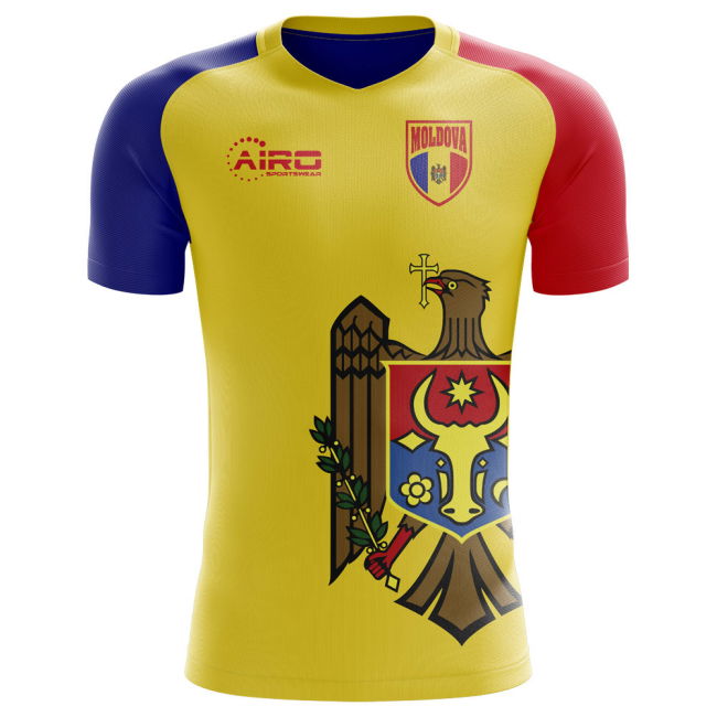 2025-2026 Moldova Home Concept Football Shirt (Kids)