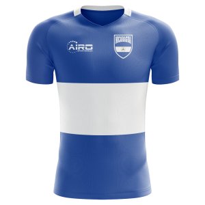 2023-2024 Nicaragua Home Concept Football Shirt - Adult Long Sleeve