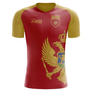 2023-2024 Montenegro Home Concept Football Shirt - Womens