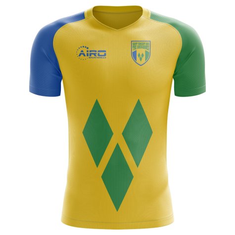 2023-2024 St Vincent and Grenadines Home Concept Football Shirt ...