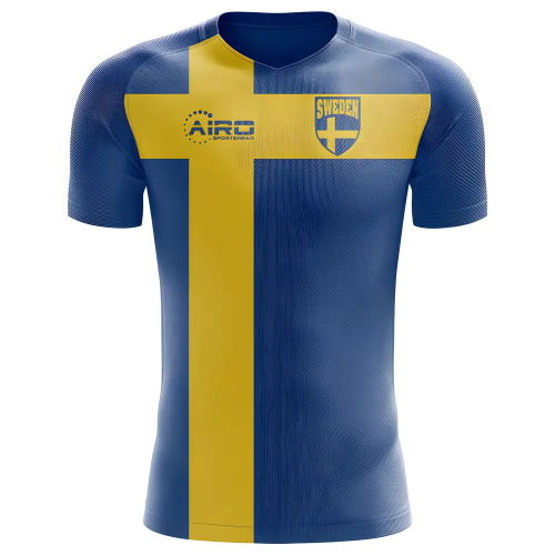 2025-2026 Sweden Flag Concept Football Shirt