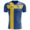 2022-2023 Sweden Flag Concept Football Shirt - Baby