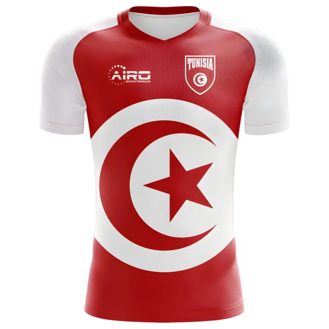 2025-2026 Tunisia Flag Concept Football Shirt