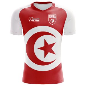 2022-2023 Tunisia Flag Concept Football Shirt (Kids)