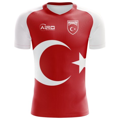 2023-2024 Turkey Home Concept Football Shirt - Little Boys