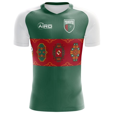 2023-2024 Turkmenistan Home Concept Football Shirt - Kids (Long Sleeve)