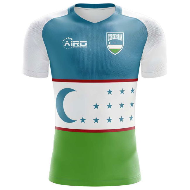 2025-2026 Uzbekistan Home Concept Football Shirt - Kids