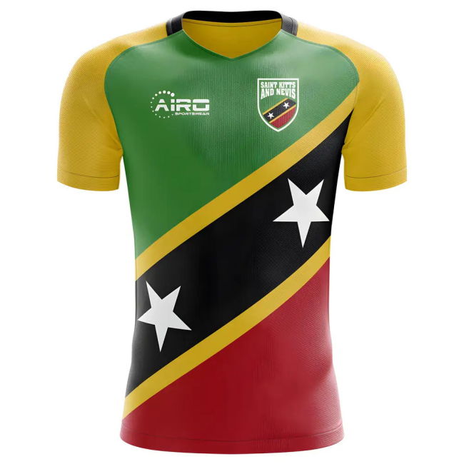 2025-2026 Saint Kitts and Nevis Home Concept Football Shirt - Kids