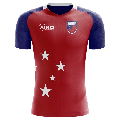 2025-2026 Samoa Home Concept Football Shirt - Womens