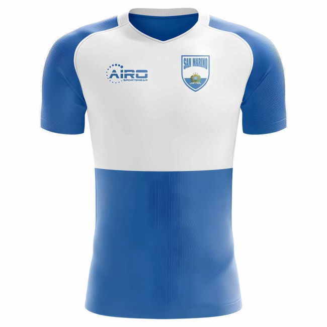 2025-2026 San Marino Home Concept Football Shirt - Little Boys