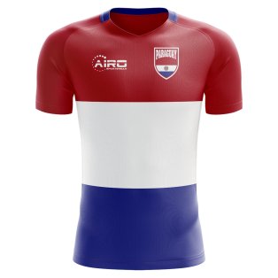 2020-2021 Paraguay Home Concept Football Shirt