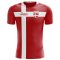 2023-2024 Denmark Flag Concept Football Shirt - Kids (Long Sleeve)