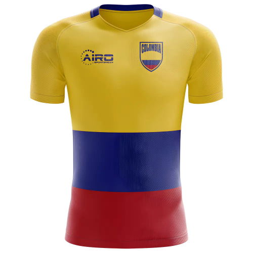 2025-2026 Colombia Flag Concept Football Shirt