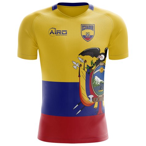 2022-2023 Ecuador Home Concept Football Shirt (Kids)