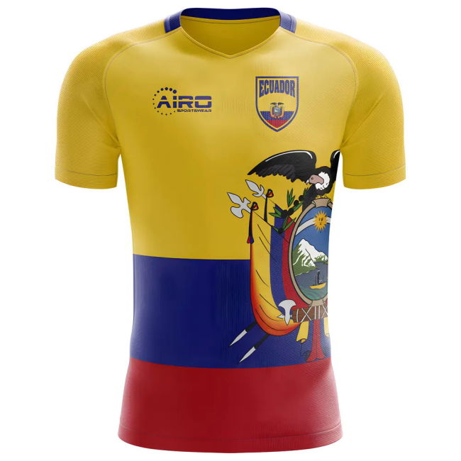2025-2026 Ecuador Home Concept Football Shirt (Kids)